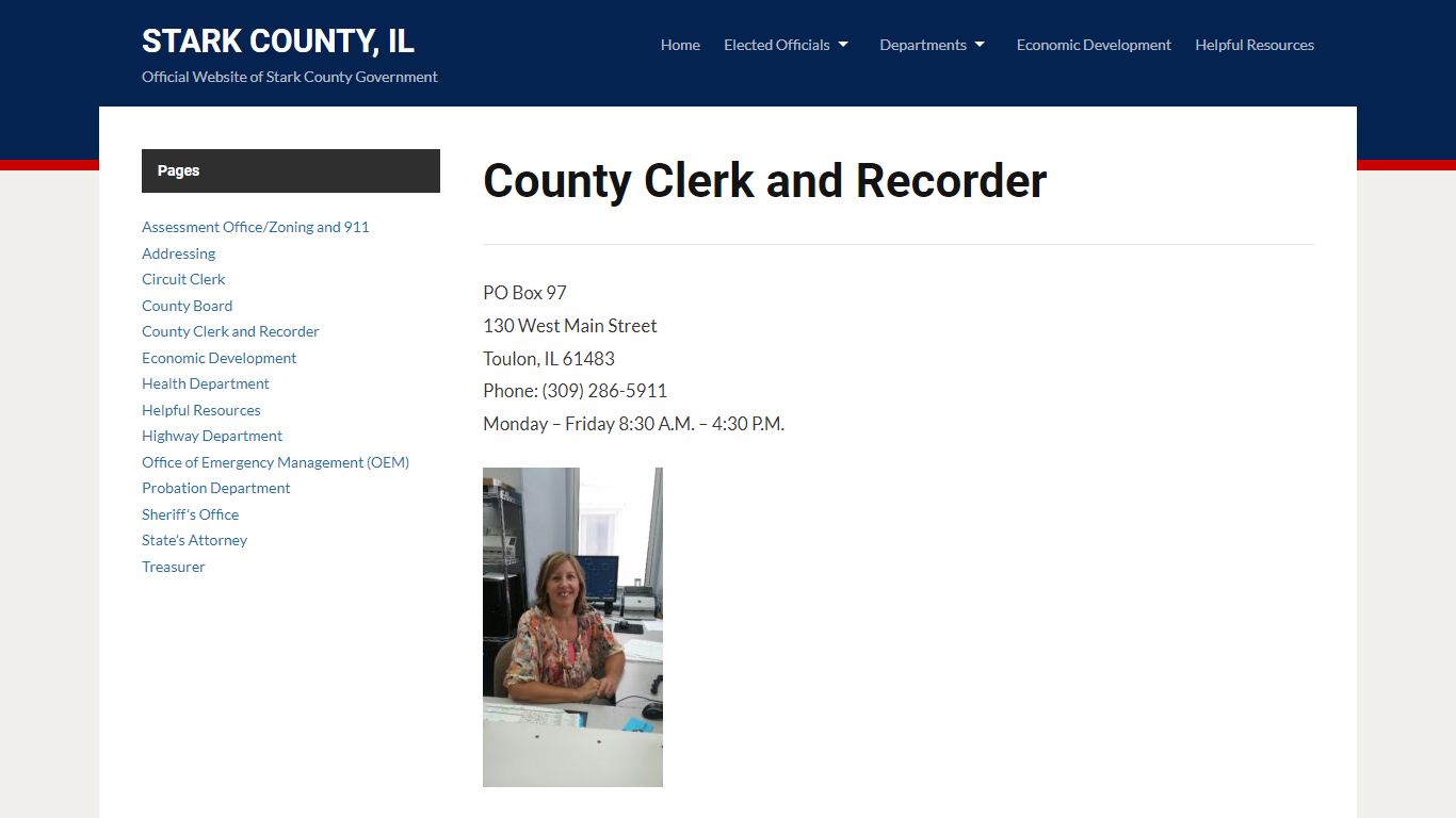 County Clerk and Recorder - Stark County, IL